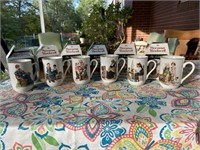 Norman Rockwell Collector's Porcelain Mugs