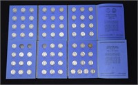70 Washington Silver Quarters in Books