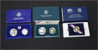 4 US Mint Commemorative Coin Sets