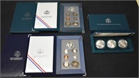 3 US Mint Commemorative Coin Sets