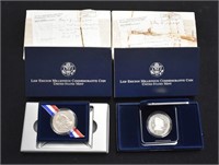 2 Leif Ericson Millennium Commemorative Coins