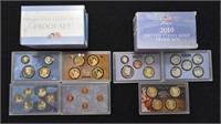 6 United States Mint Proof Sets
