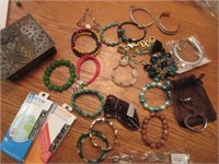 Bracelets and metal box