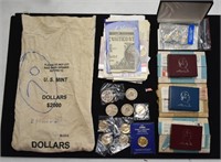 Commemorative Coins & others some silver