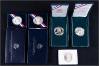 5 Assorted US Mint Commemorative Coins