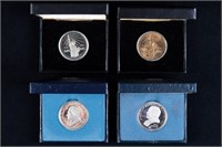 4 National American Revolution Bicentennial Medals