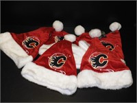 6 New Calgary Flames Christmas Hats