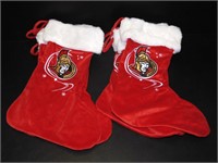 6 New Ottawa Senators Christmas Stockings