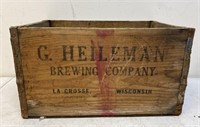 Antique Heileman Beer Crate