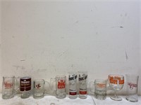 Vintage root beer glasses