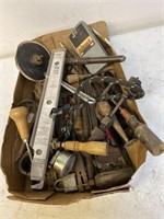 Flat of miscellaneous tools