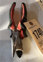 needle nose pliers and side cutter