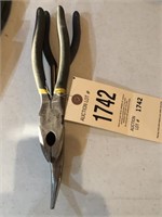 side cutter, bent needle nose pliers