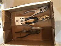 assorted pliers