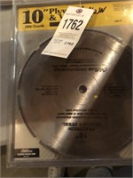 2- 10" saw blades