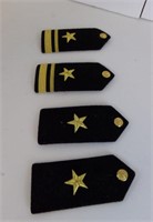 Military Shoulder Boards Epaulets, 4 pieces