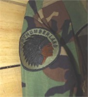 Northumberland Junior ROTC Camo Coat, SZ Med