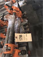 4- 30" pipe clamps