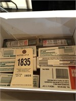 box of assorted brads