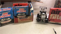 Rc truck, air filters