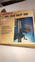 Drill press utility tray Automatic transmission