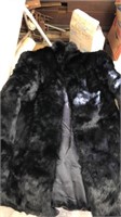 Rabbit fur coats