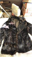 Mink fur coat and rabbit fur coat