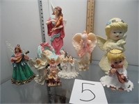 Lot of 10 Angels-2" to 9"