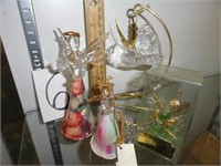 Lot of 4 glass Angels-3 to 6"