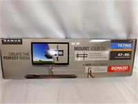 NEW IN BOX (NIB) SANUS TILTING 47"-80" TV WALL MOU