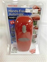 NEW IN PACKAGE HANDS FREE CAN OPENER