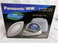 NEW IN BOX PANASONIC 360 FREESTYLE CORDLESS STEAM