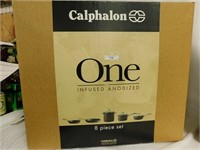 NEW IN BOX CLPHALON 8 PC. INFUSED ANODIZED SET