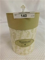 NEW IN BOX WATERFORD FINE CANDLES OPALESCENT