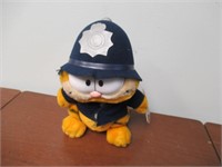 Garfield In English Cop Outfit