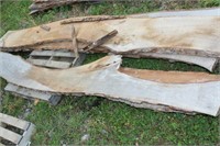 (4) 7/4 PINE / HEMLOCK ROUGH SAWN PLANKS