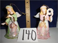 Pair of 5" Angel ornaments