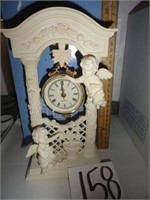 9" Angel clock