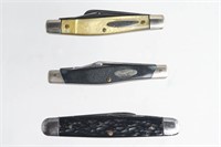 Three Pocket Knives