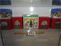 12 boxes of Christmas Village