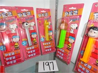 5 pc Pez-Charley Brown & Snoopy Gang