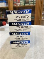 200 - Magtech .25 Auto 50 gr.  FMJ