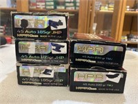 250 - HPR 45 ACP TMJ and JHP Ammo