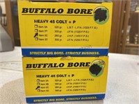 40 - Buffalo Bore 45 Colt +P 260Gr. JHP