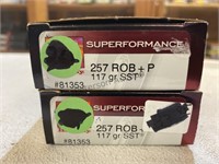 40 - Hornady 257 Roberts 117Gr. SST Ammo