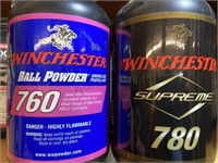 2 - 1lb Bottles of Winchester Powder