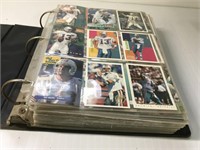 Football Collector Trading Cards Binder-FULL of