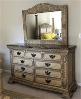 Ashley Furniture Dresser & Mirror