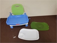 Fisher price booster chair with tray