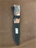 New fixed blade knife with case